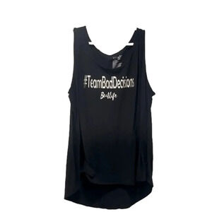 Imperfect boat life tshirt team bad decision sleeveless tank top plus 2X